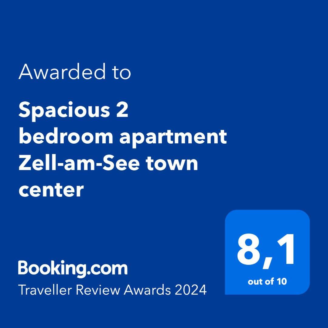 Spacious 2 Bedroom Apartment Zell-Am-See Town Center 滨湖采尔 外观 照片